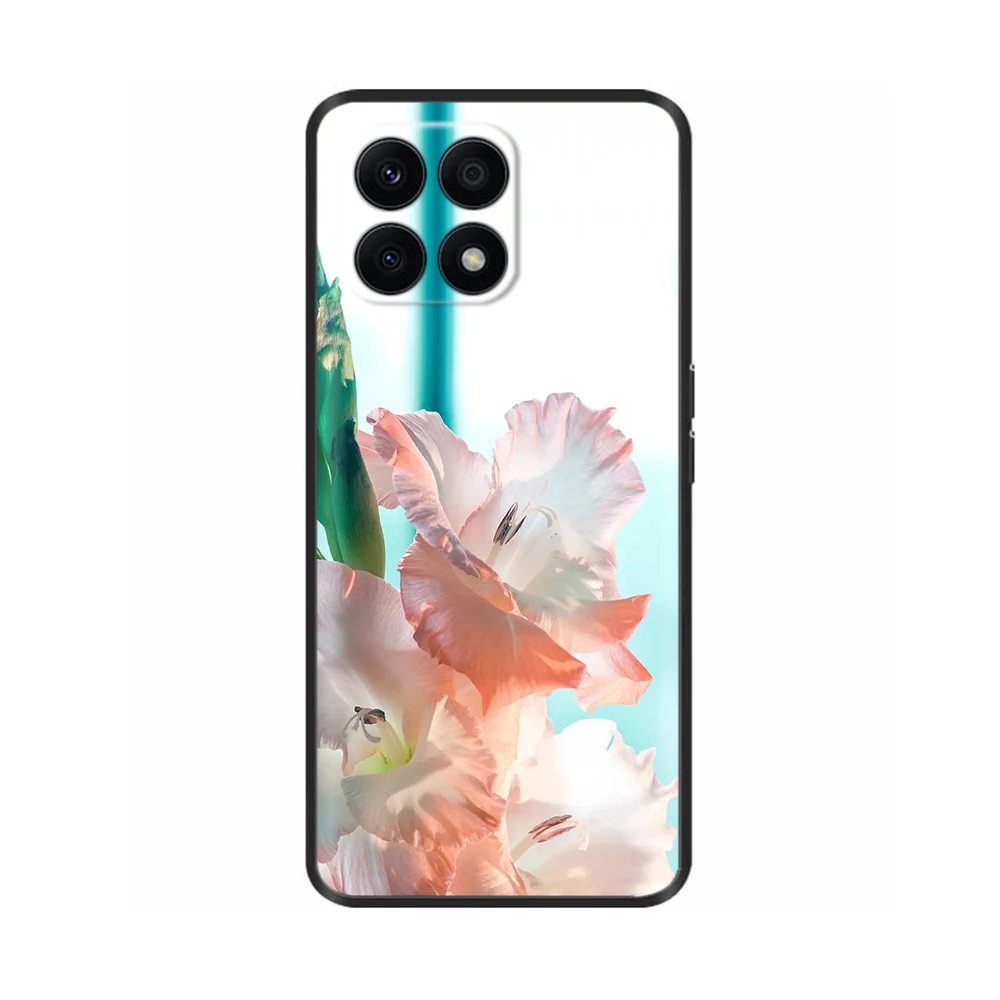 For Honor X8b Case HonorX8b Popular Marble Flower Soft Cover For Huawei Honor X8b 5G 2023 LLY-LX3 LLY-LX2 Funda Protective Coque