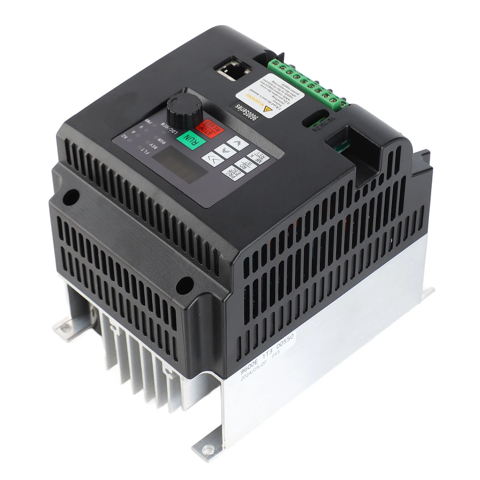 Frequency Inverter 5.5kw Inverter Frequency Drive Inverter ABS Motor Frequency Converter Single Phase 220V to 3 Phase 380V 5.5kw