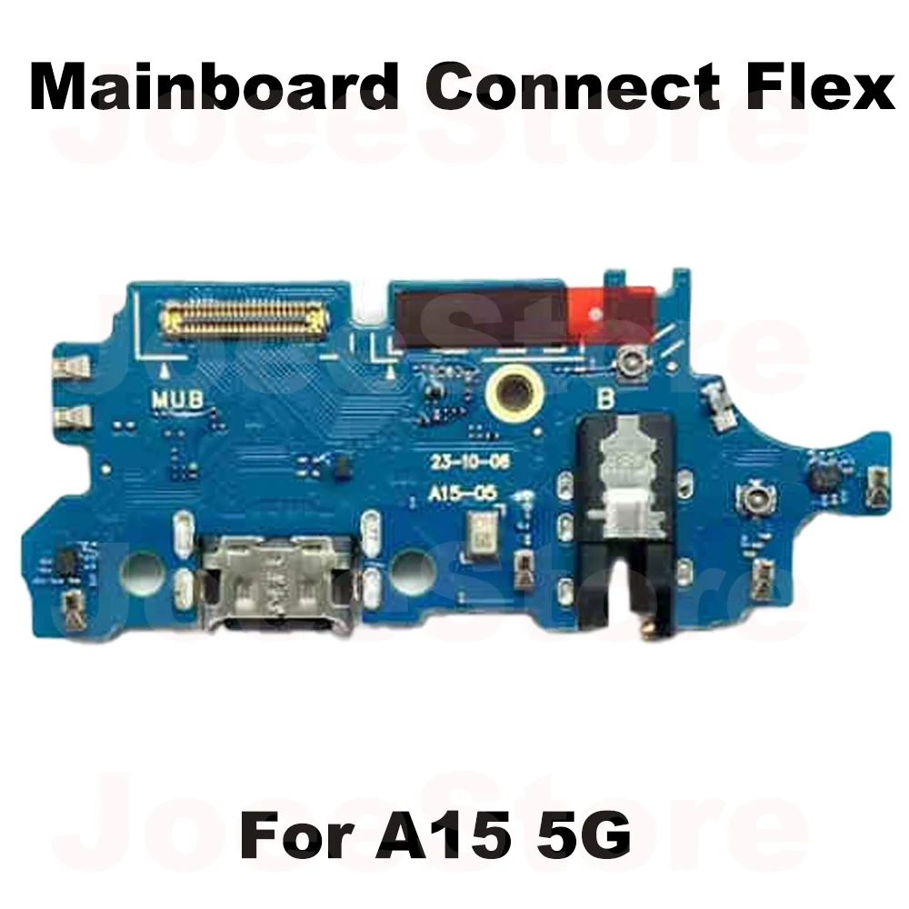 Charging Port Board For Samsung Galaxy A15 A25 A35 A55 5G A05 A05S Fast Charge Motherboard Connect Charging USB Dock Flex Cable