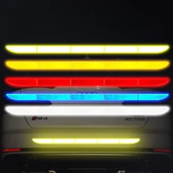 90cm Reflective Car Decal Safety Warning Reflector Tape Car Stickers Anti Collision Warning Reflector Sticker Auto Accessories