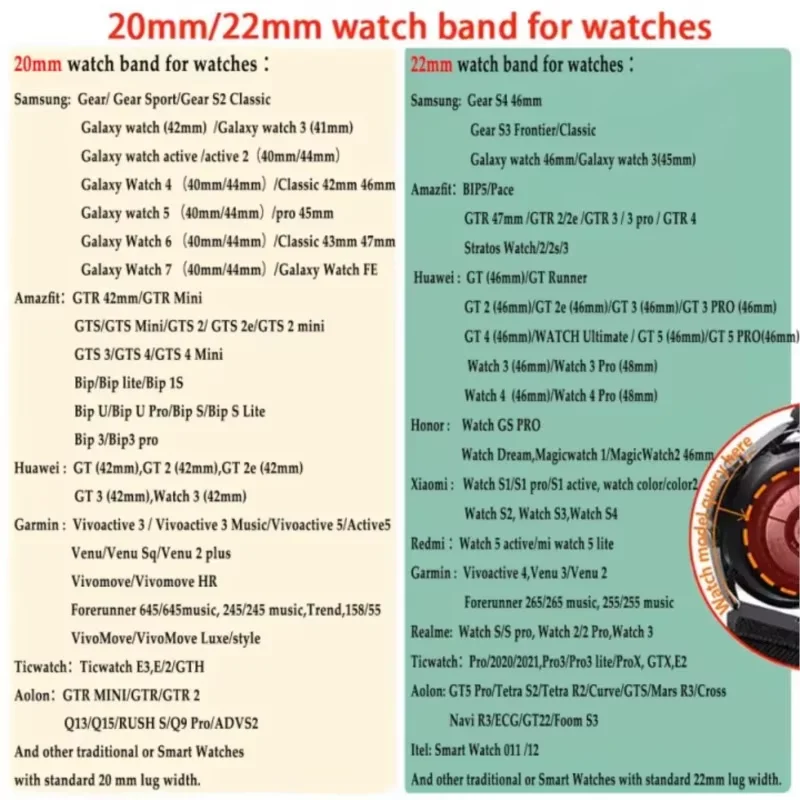 Ремешок с магнитной петлей 20 – обзор и цена Huawei Smartwatch Accessories