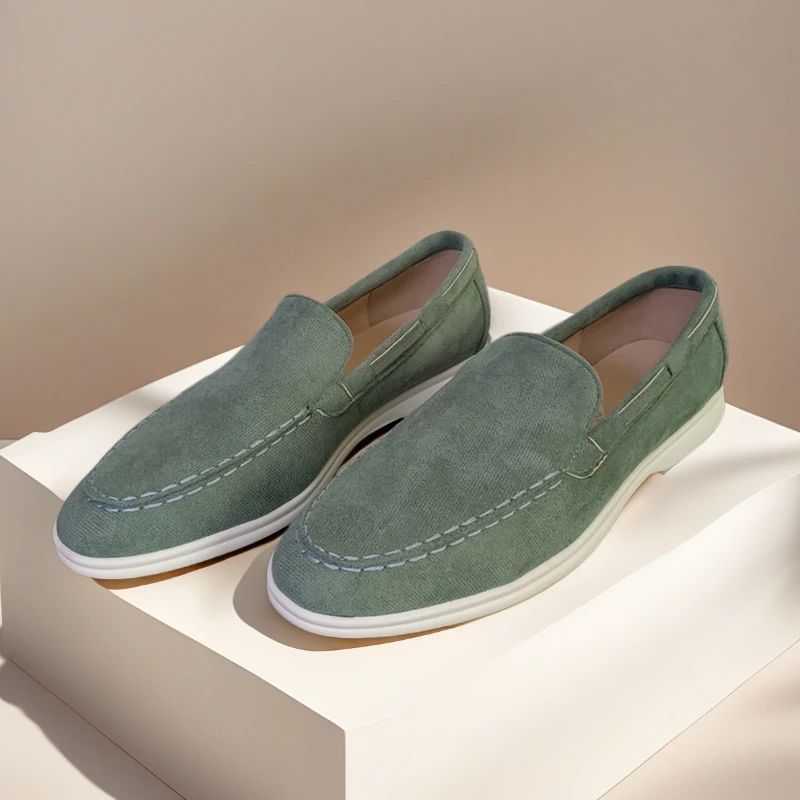 

2026 Роскошные брендовые дизайнерские лоферы, мужские повседневные замшевые кожаные туфли, мужская обувь для вождения, мокасины, мужская деловая офисная обувь