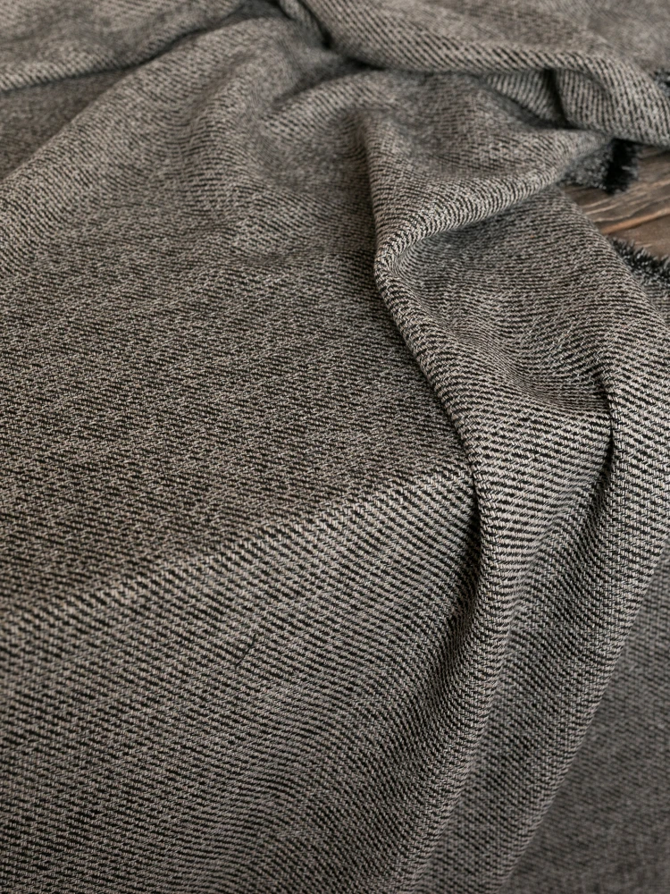 1yard Brown Twill Wool Thickened Non-Elastic DIY Heavy Cloth for Overcoat Coat Vest Autumn and Winter Clothing