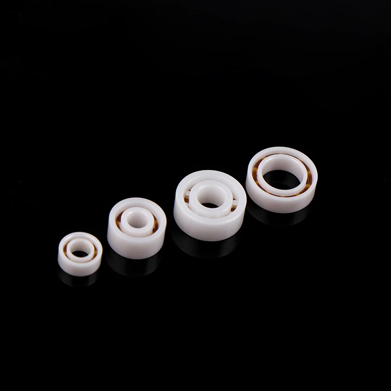 1 قطعة تحمل السيراميك الكامل الصيد بكرة تحمل ZRO2 مختومة الكرة تحمل المواد جميع زركونيا محامل كروية سيراميك