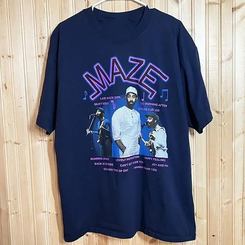 Rare Maze Featuring Frankie Beverly For Fan All Size S To 5Xl T Shirt