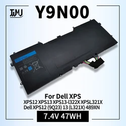Fully New Y9N00 Laptop Battery Compatible with Dell XPS 12 XPS 13 XPS 13-L321X XPS 12 9Q23 13-L322X XPS L321X 489XN WV7G0 PKH18