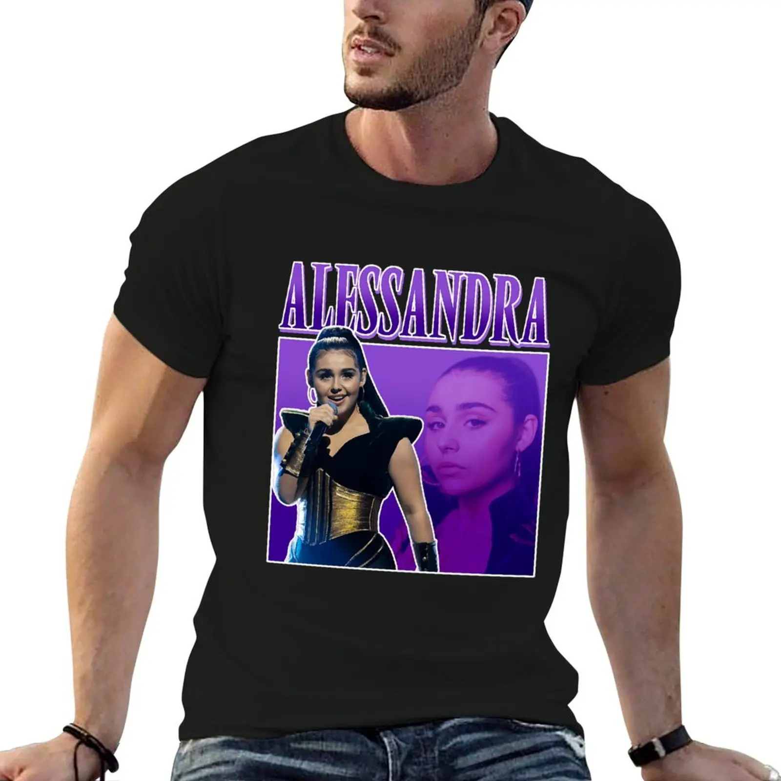 Футболка Alessandra Mele Queen Of Kings Norway Eurovision 2023, мягкая хлопковая футболка Basic Cotton T-Shirt