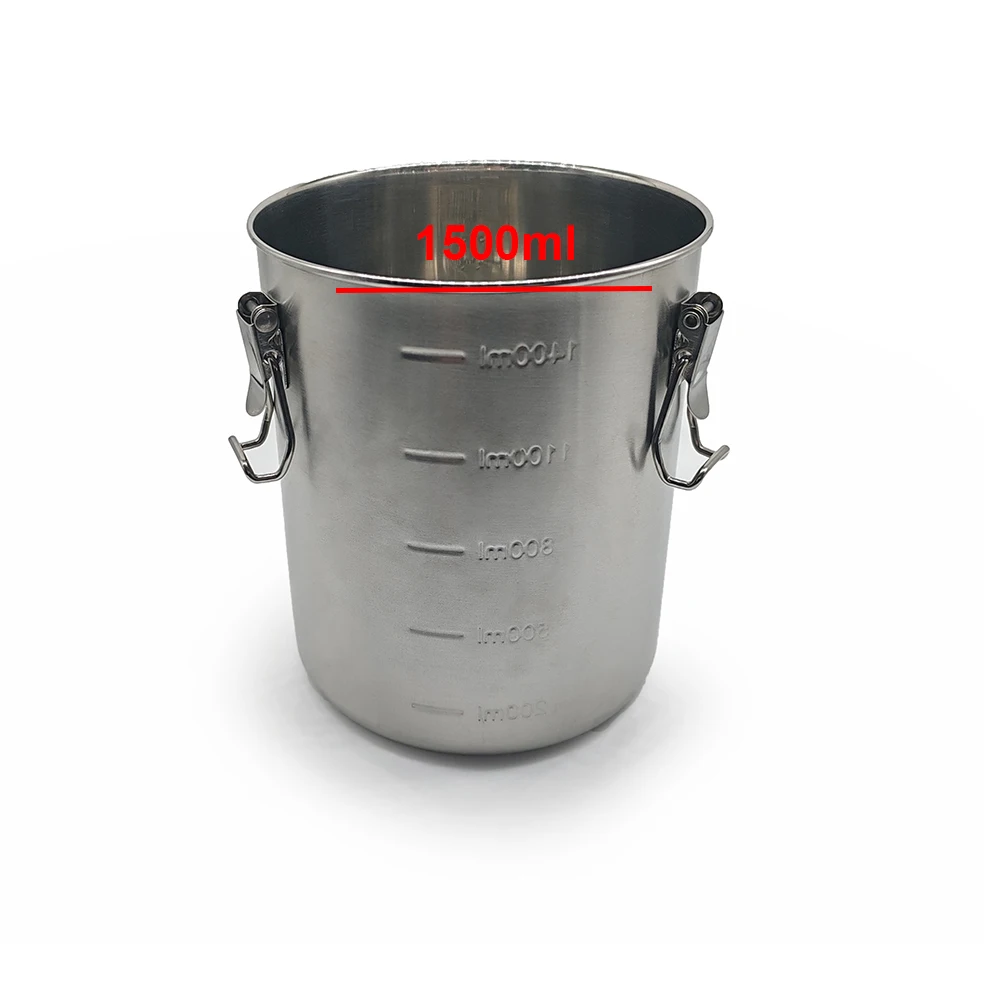 Suitable for Ultralight Mini Pressure Cookers, Made of 304 Stainless Steel, 1500ml, for Outdoor Camping.