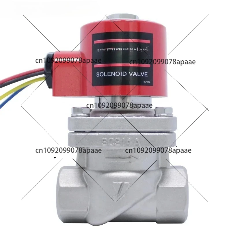 

ДЛЯ YOSHITAKE DP-100 DN10 DN15 DN20 AC110V AC220VNormally закрытый электромагнитный клапан из нержавеющей стали для парового воздуха, воды