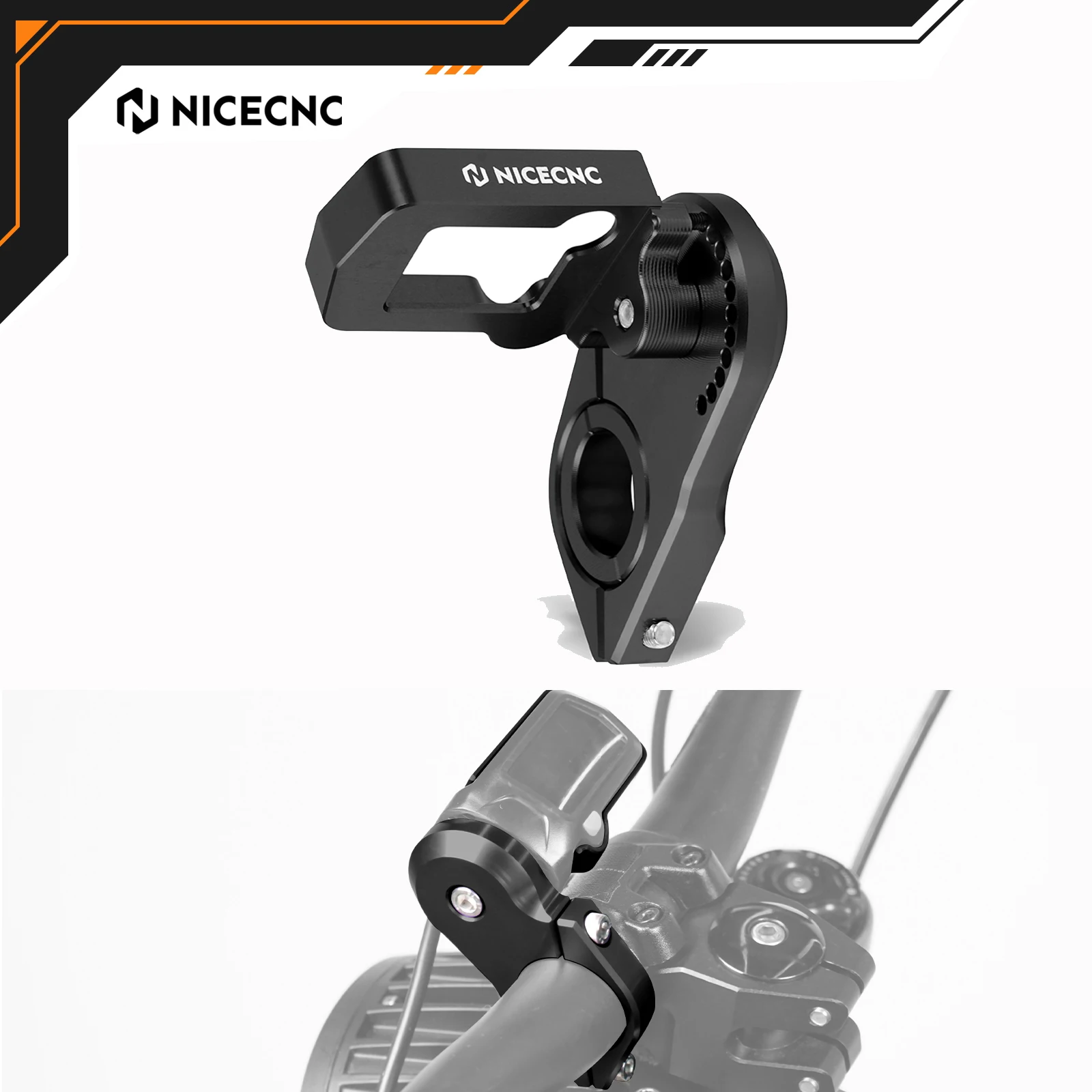

NICECNC For Surron light bee X S L1E 2024 2025 Segway X160 X260 Sur-Ron Digital Display Relocation Bracket Electrical Motorbike