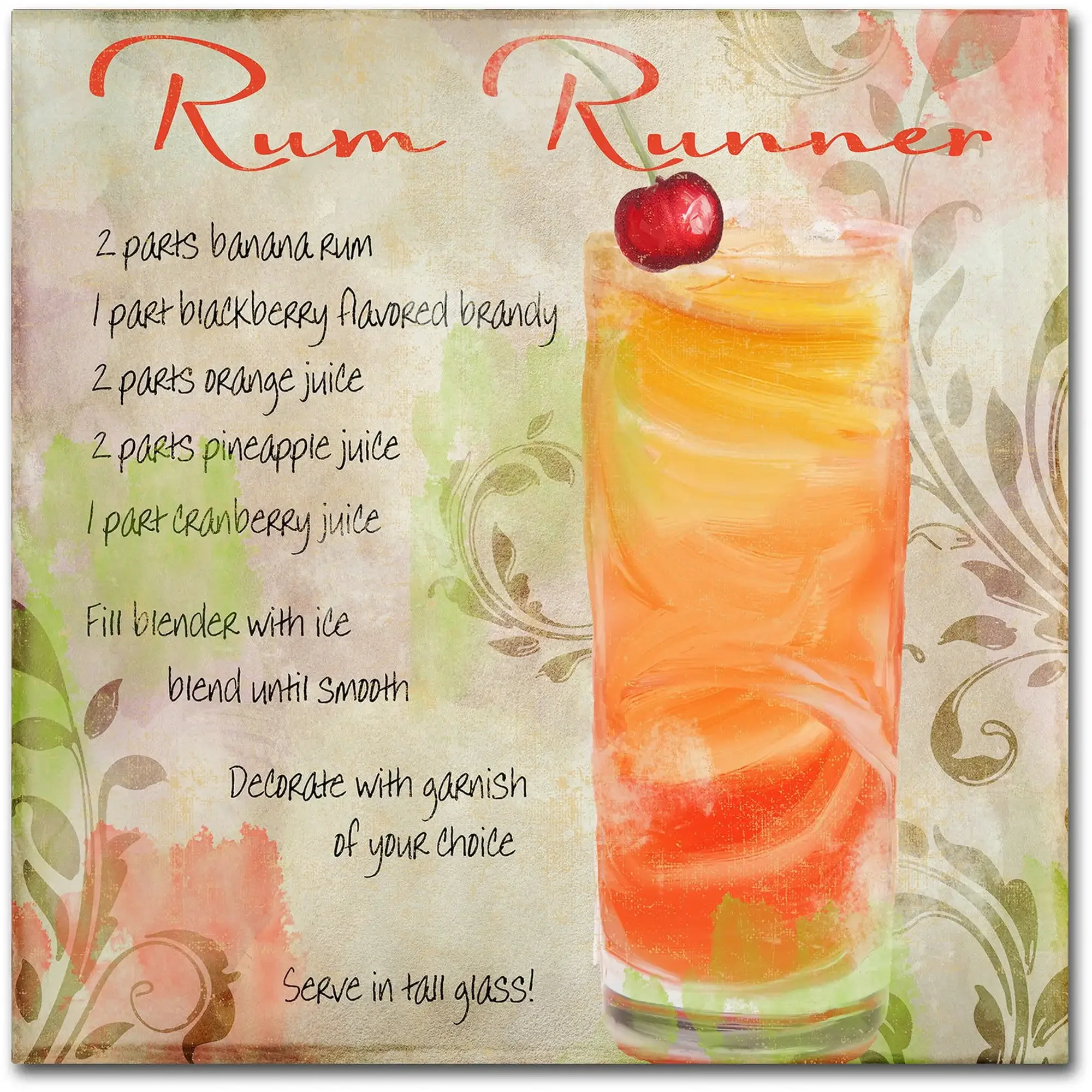 

Коктейль Квартет III Картина маслом Искусство