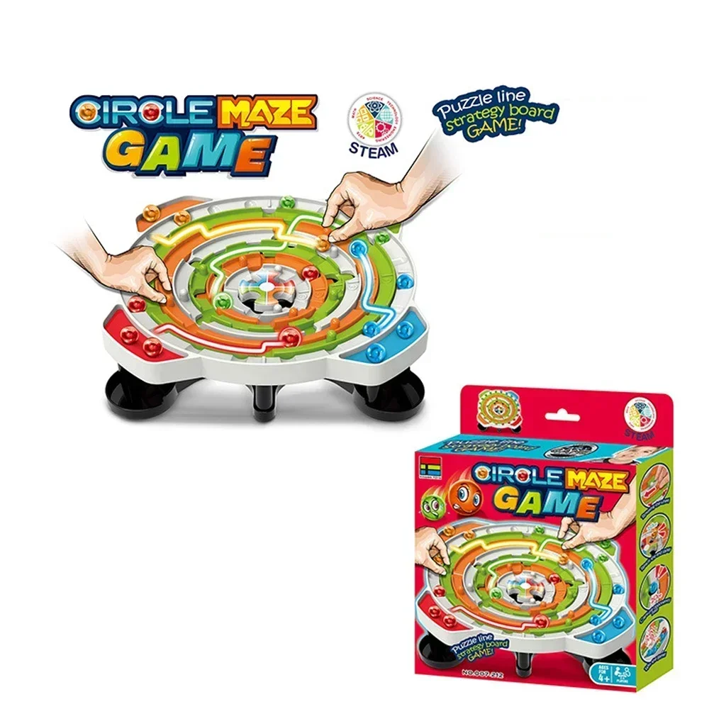 

Parent child Ball Game Interactive Puzzle Line Strategy Board Logical Thinking Training Toy Children's Birthday Gift