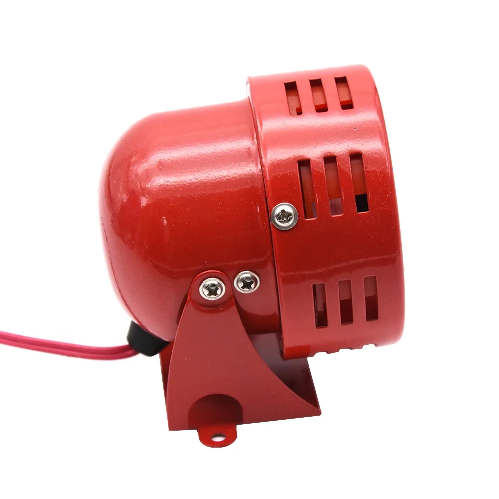 12V Sirenenhorn Mini 110dB Rote Luftschutzsirene Lautsprecher Alarm Auto LKW Sound Elektrisch Angetriebene Druckluft-Hupe Laut – Detail 6