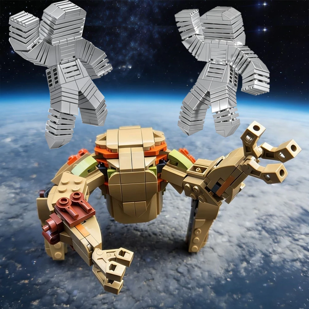 

MOC Projects Hails Maries Rocky Building Blocks Set – Mech Robot Sci-Fi Alien Spider Bricks Kit for Fans Collectible Gift