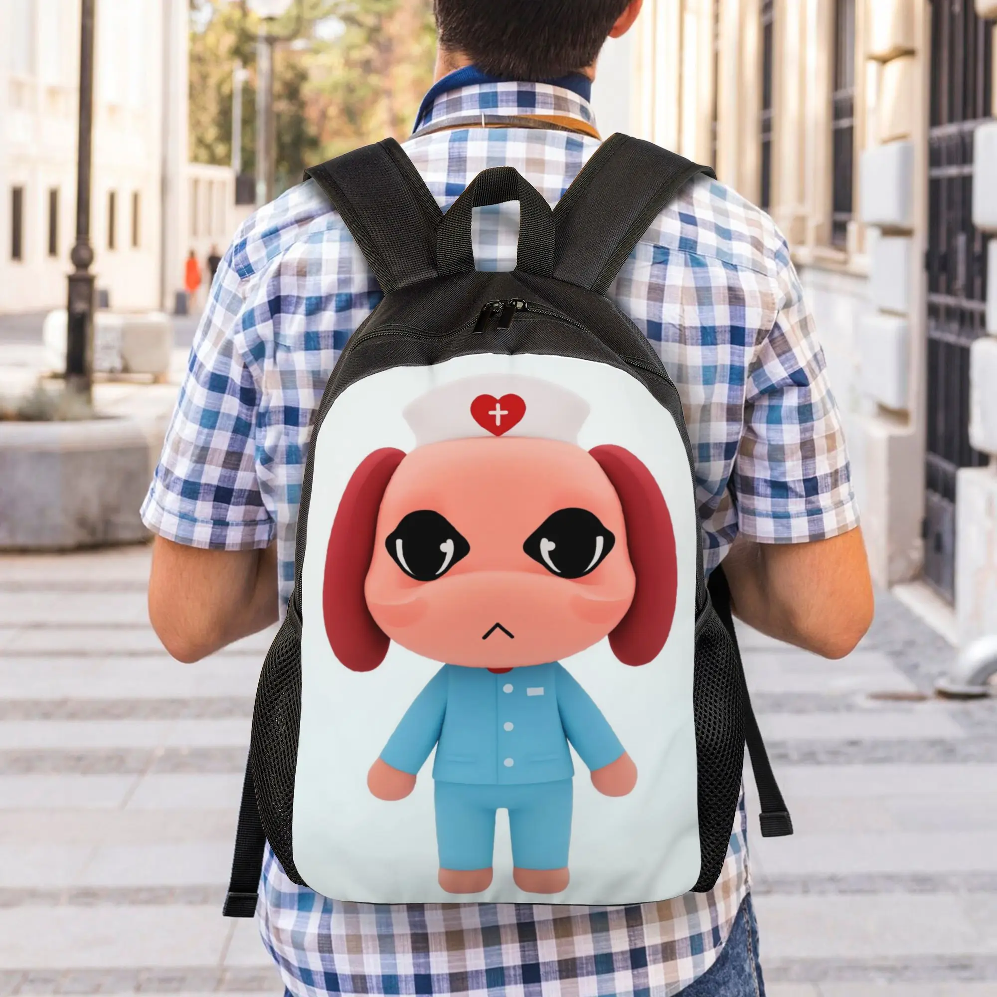 Kawaii Kawaii Cartoon Animals Hospitals Fashion Backpack Gift Student Work  Daypack for Men Women Laptop Computer Canvas Bags - Aliexpress Deal