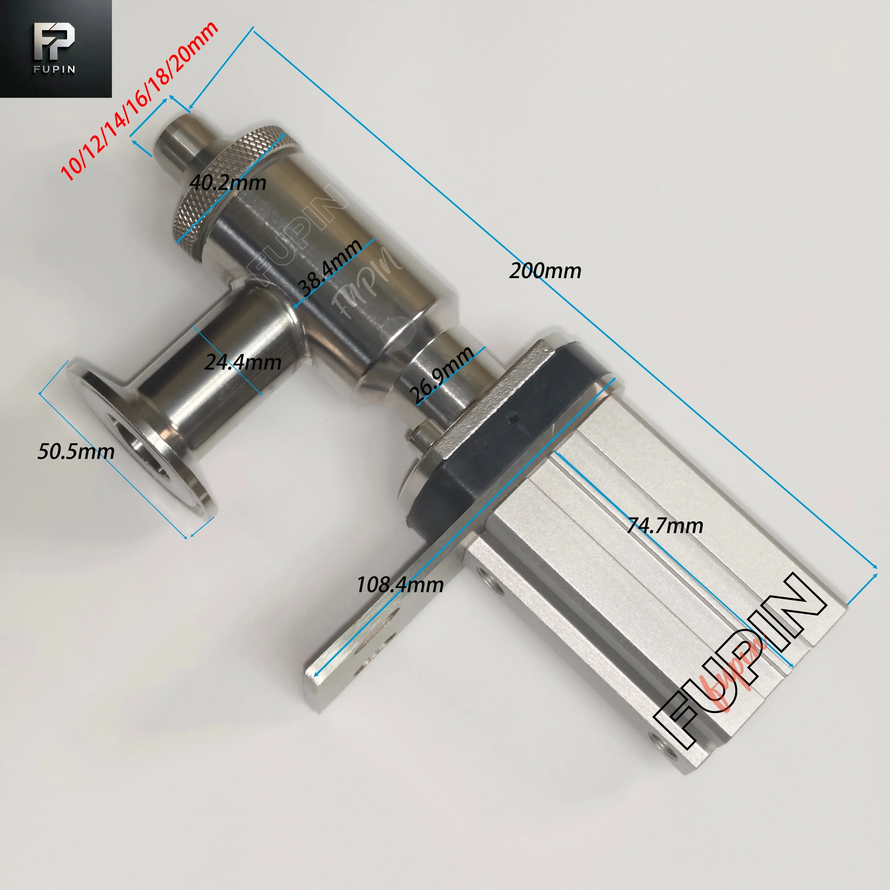 

Pneumatic filling valve 50.5 chuck Jade paste, ketchup, mashed potato filling head 304 stainless steel discharge valve