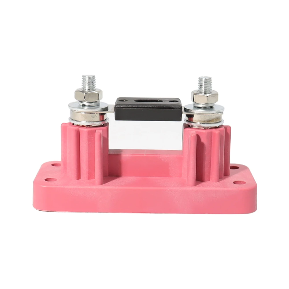 Pink 500 Amp ANL Ceramic Fuse And Holder Kit Automotive Circuit Protection