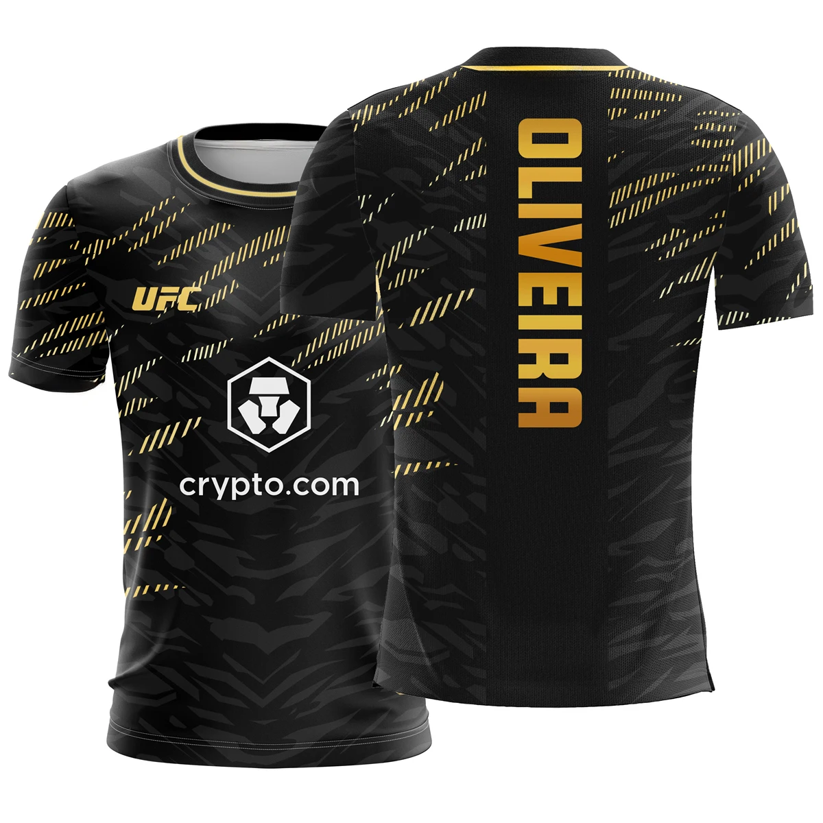 

Горячая детская футболка UFC MMA Charles Oliveira, бразильский смешанный боевой художник, мужская футболка с ночным чемпионам, мужской дышащий топ для спортзала