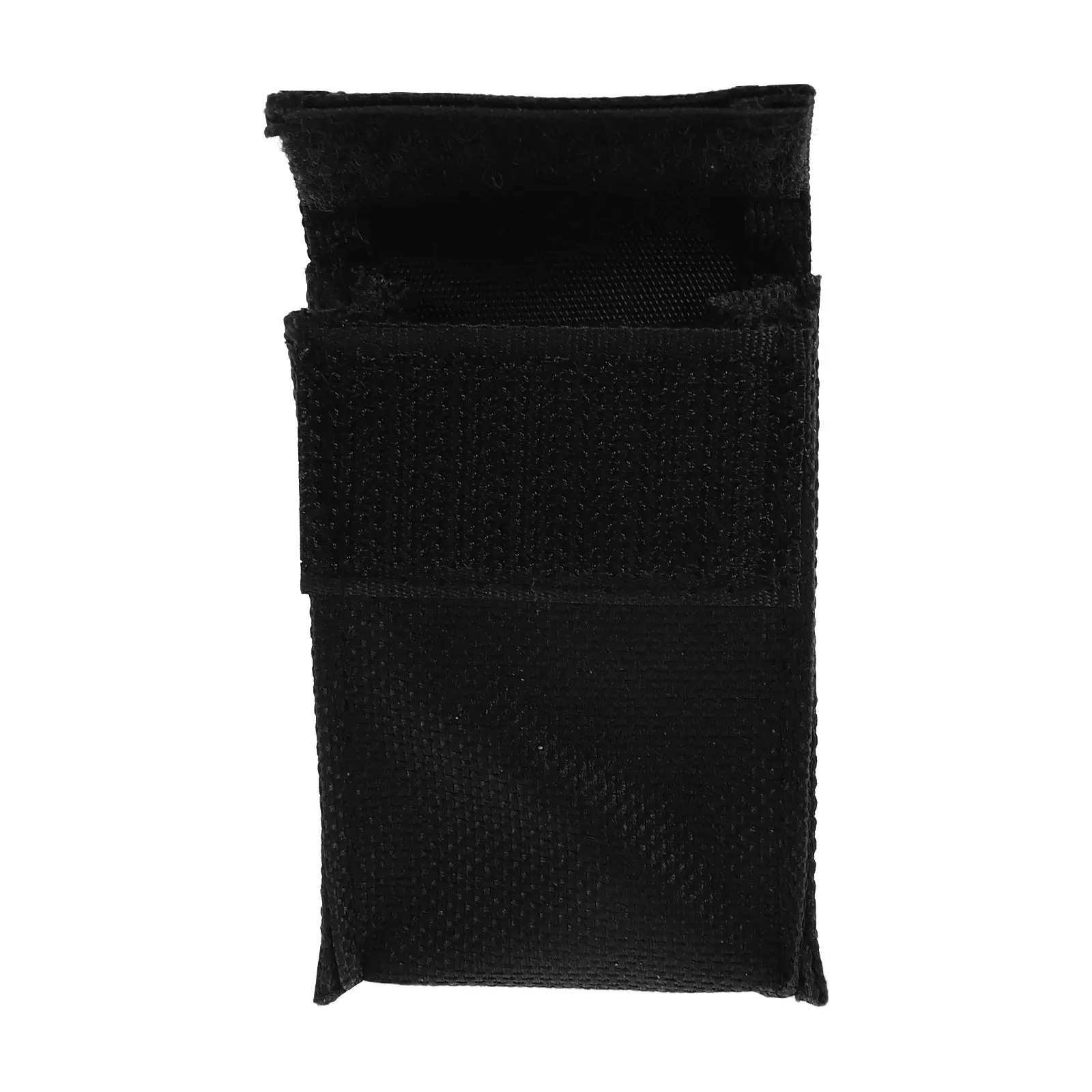 9V Battery Pouch Nylon Secure Holder Hook Loop Fastener Acoustic Guitar Pickup Case Bass Ukulele Soundhole Accessory 2.8x1.8x1
