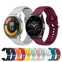 22mm Silicone Band For Xiaomi Watch S2 42mm 46mm/S1 Pro/Active Sport Strap For Xiaomi Watch Color 2/Realme Watch 2 3 S Bracelet