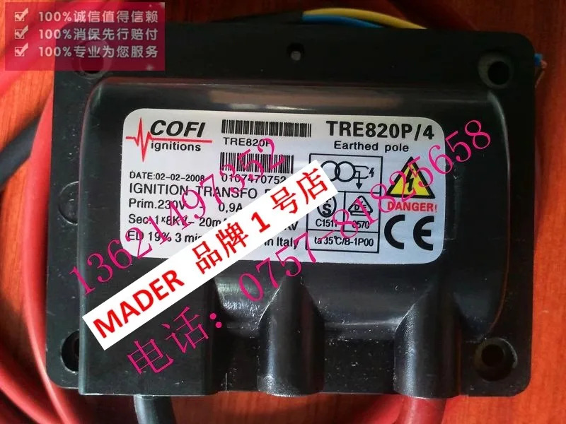 TRE820P/4 transformador de encendido, marca TRE820PISO cofi