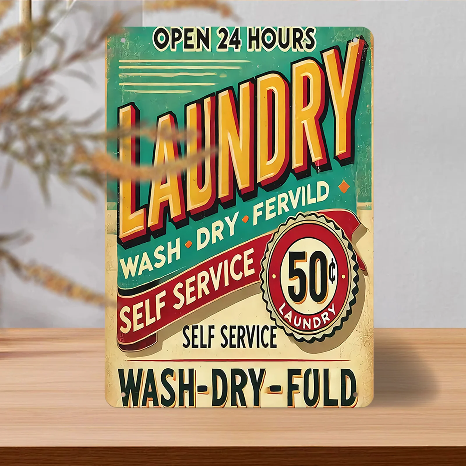 Self-Service 24-Hour Laundry Shop