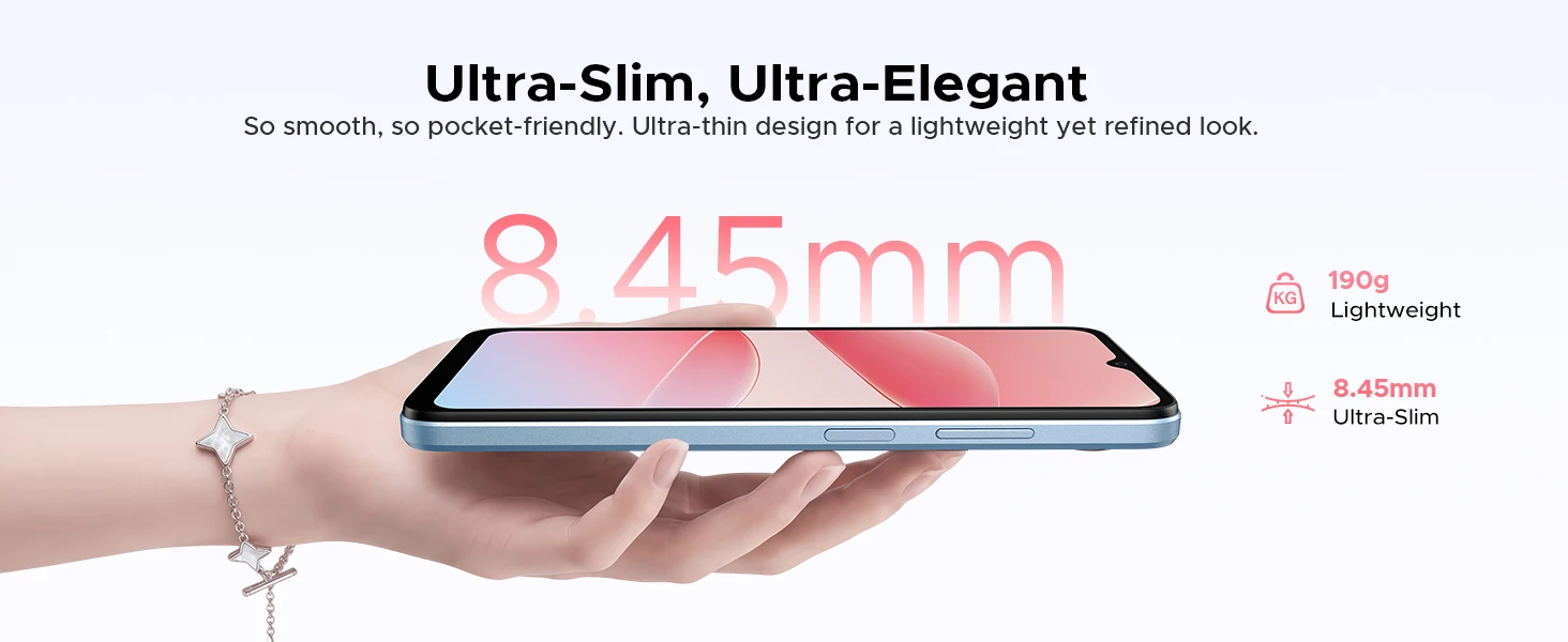 Doogee Note 60 Smartphone 6150Mah Battery 6.56'' Display 32Gb(3+29) 128Gb 13Mp Main Camera Unisoc T7225 Android 16 Mobile Phone