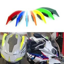2Pcs Motorcycle Winglet Aerodynamic Spoiler Wing Side Spoiler Sticker Decals Motorcycle Exterior Styling Decoration Accessories