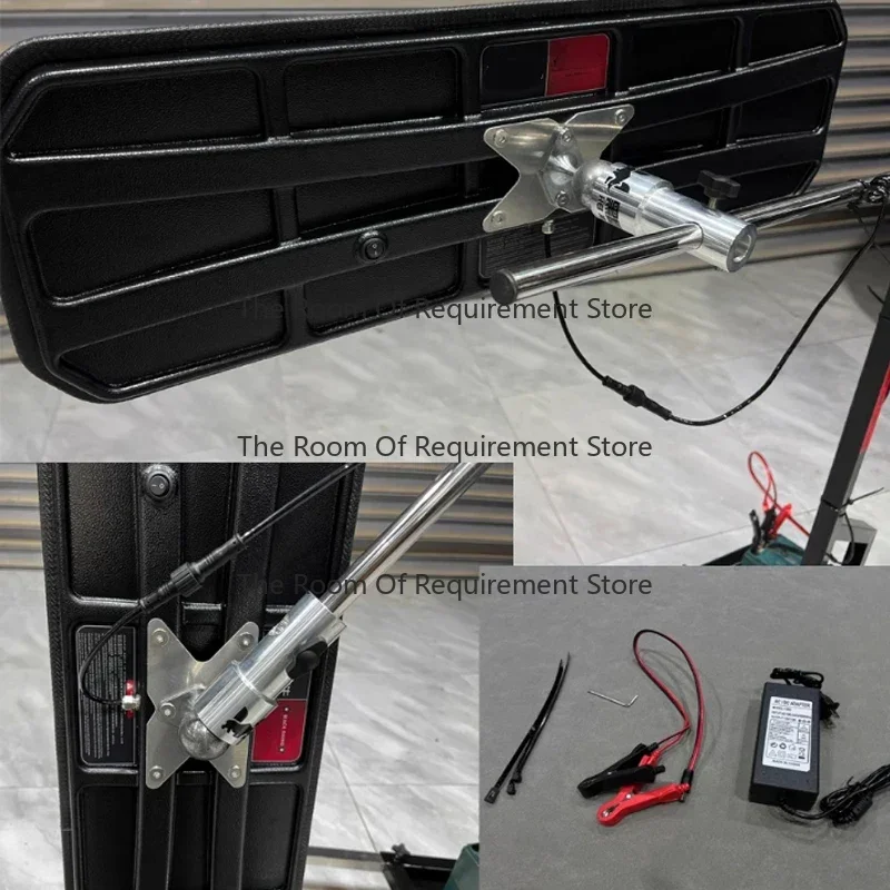 

Lifting Workbench Engine Repair Parts Storage Workshop Mobile Tool Cart Trolley Auto Repair Tools 1pcs