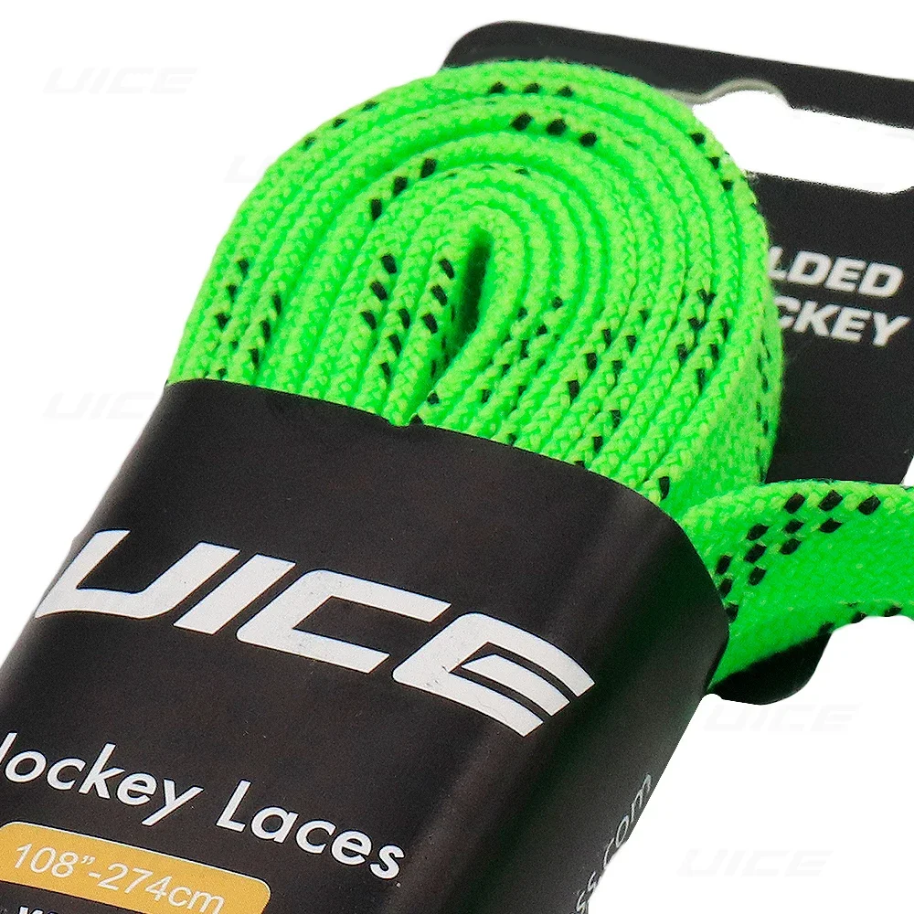 Ice Hockey Skate Laces 84-120in Dual Layer Braid Extra Reinforced Tips Waxed Tip Design For CCM BAU Ice Hockey Shoes  Accessory