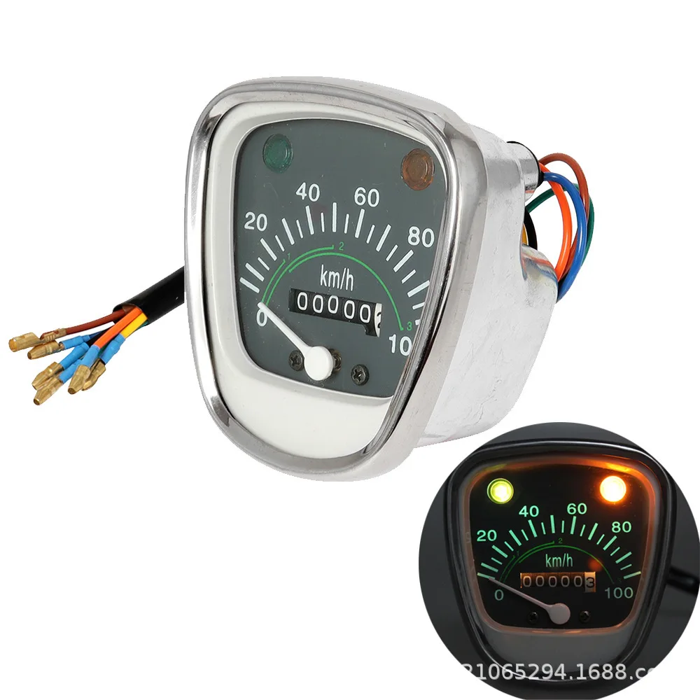 Motorcycle Speedometer Odometer Stopwatch Meter Assembly Modified Parts Compatible For Cub C50 C70 C90