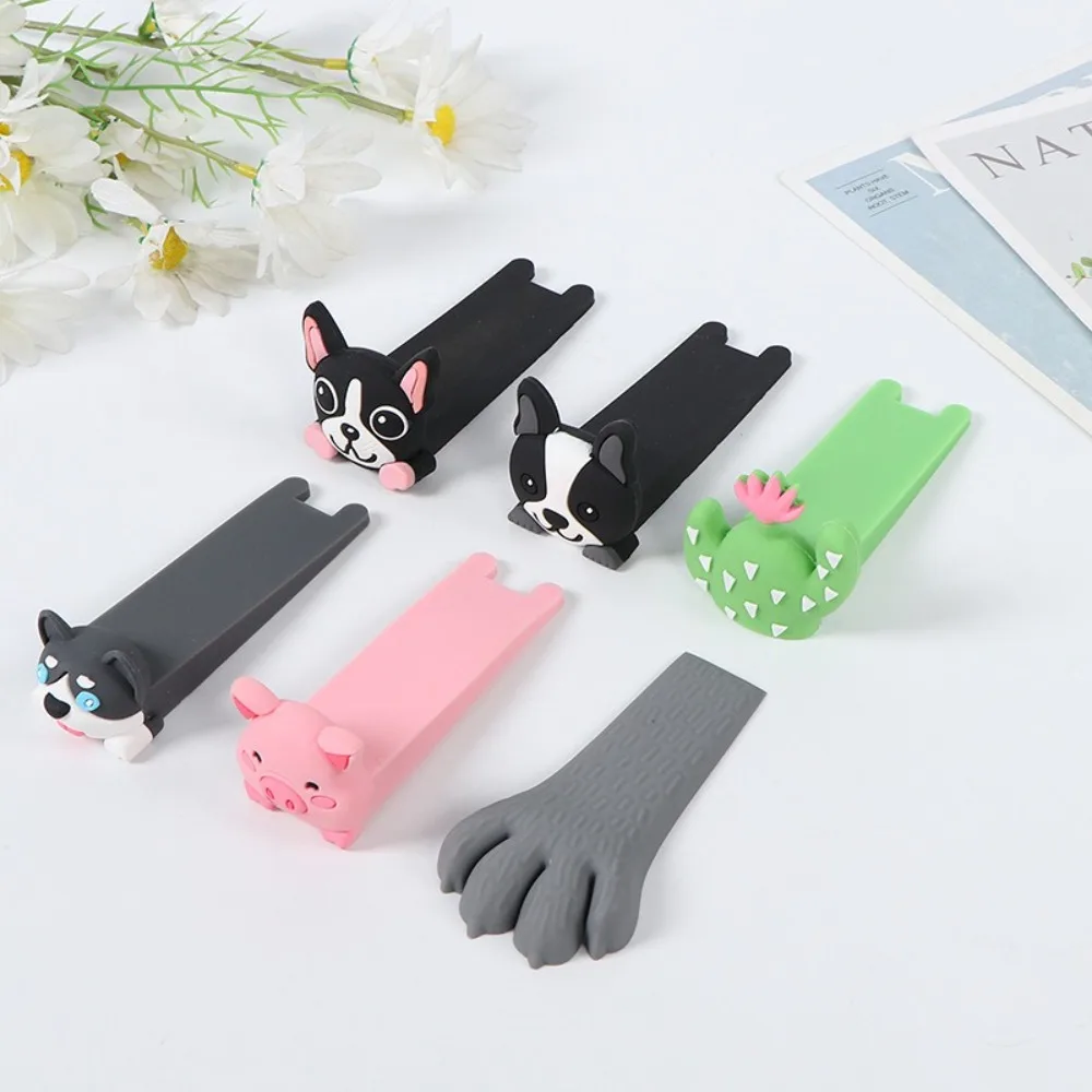 

Новый силиконовый дверной стопор, многоразовый домашний дверной блок, клиновые дверные упоры, амортизирующий милый подарок, напольный держатель