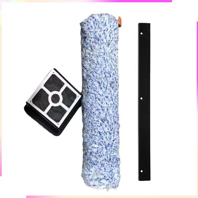 B51C استبدال تصفية ممسحة القماش المطاط مكشطة عدة ل ILIFE W90 قطع غيار المكنسة الكهربائية اللاسلكية اللاسلكية