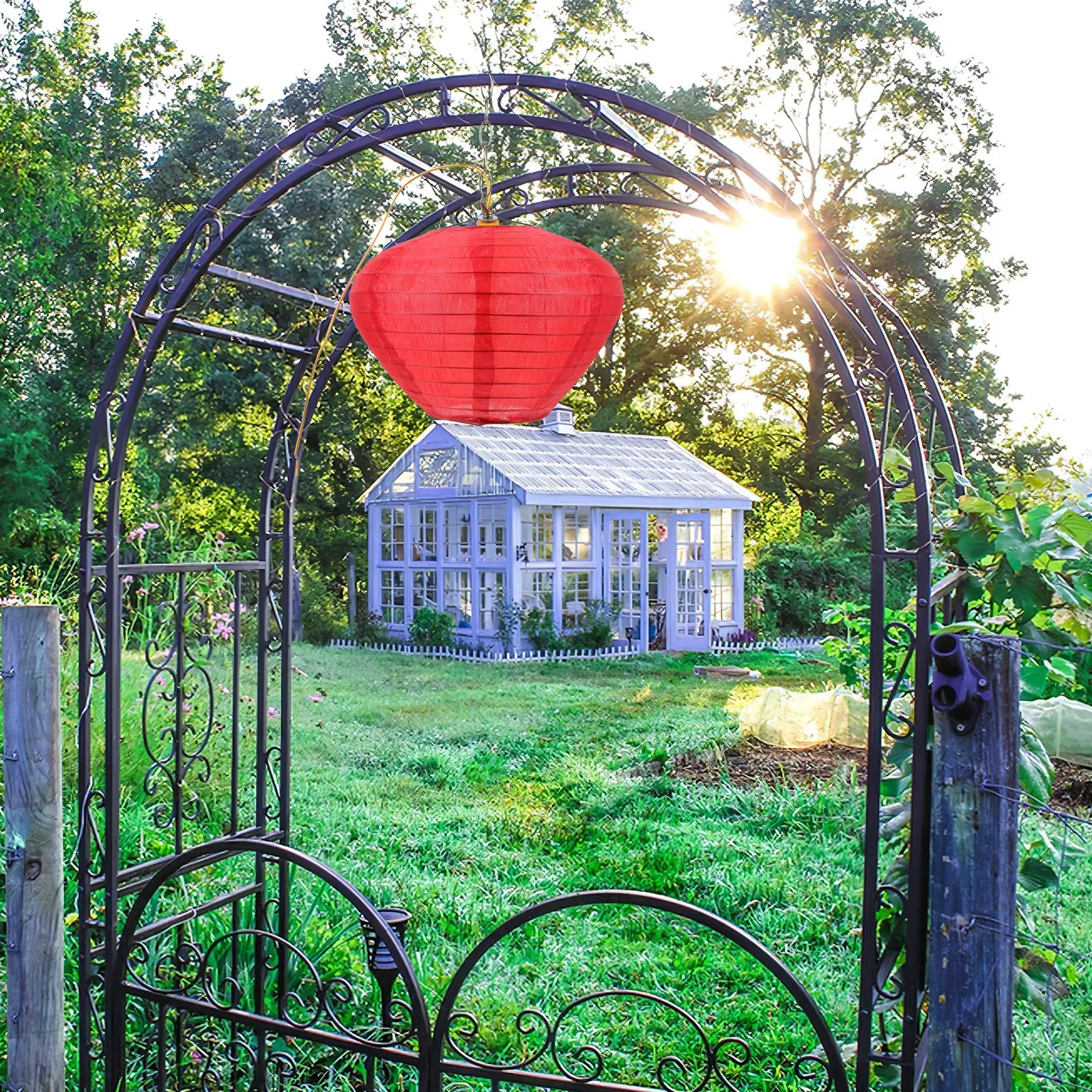 빨간색 야외 랜턴 장식 조명 거리 상업용 웨딩 파티 정원 발코니 아시아 스타일 중국 설날