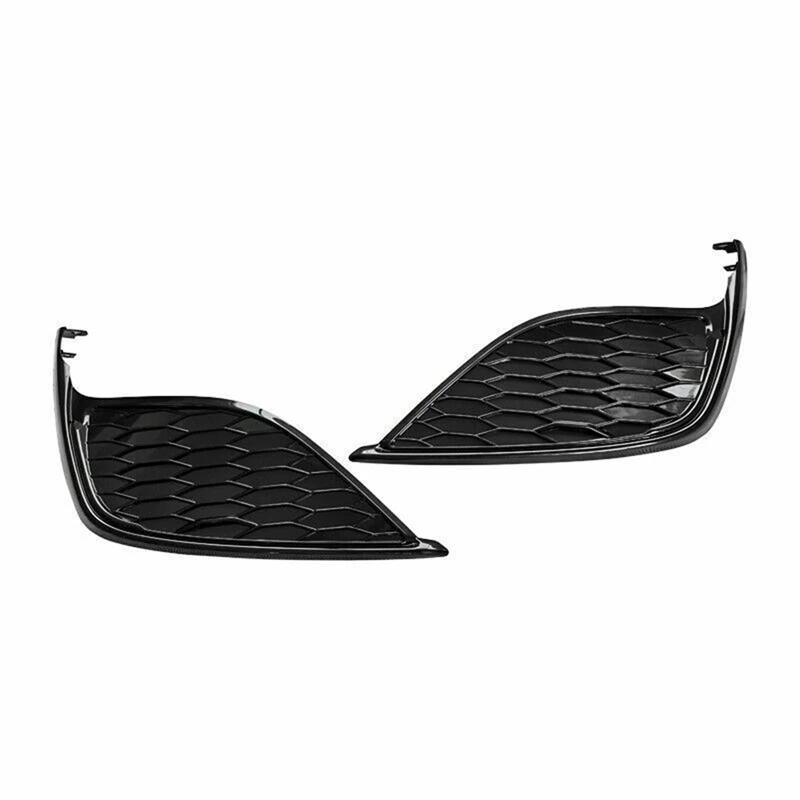 NEW-1 Pair Front Bumper Fog Light Cover Bezel Fog Lamp Grille Without Hole For Toyota Camry SE XSE 2021 2022