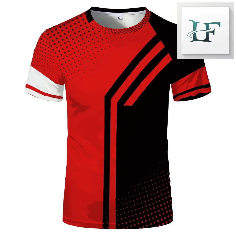 

Men's 3D Printing T-shirt, Short Sleeve T-shirt, Breathable, Fashion, Sports Outdoor Summer Fashion Men's T-shirt