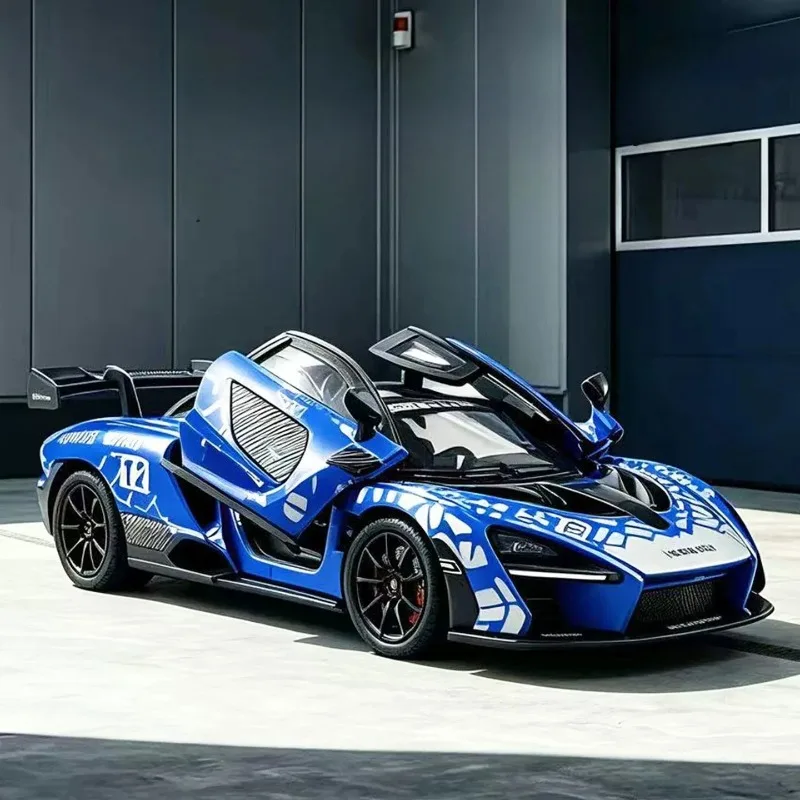 1-24-senna-track-focused-hypercar-model-car-toys-alloy-diecast-sound-light-doors-opened-exquisite-body-pull-back-collection