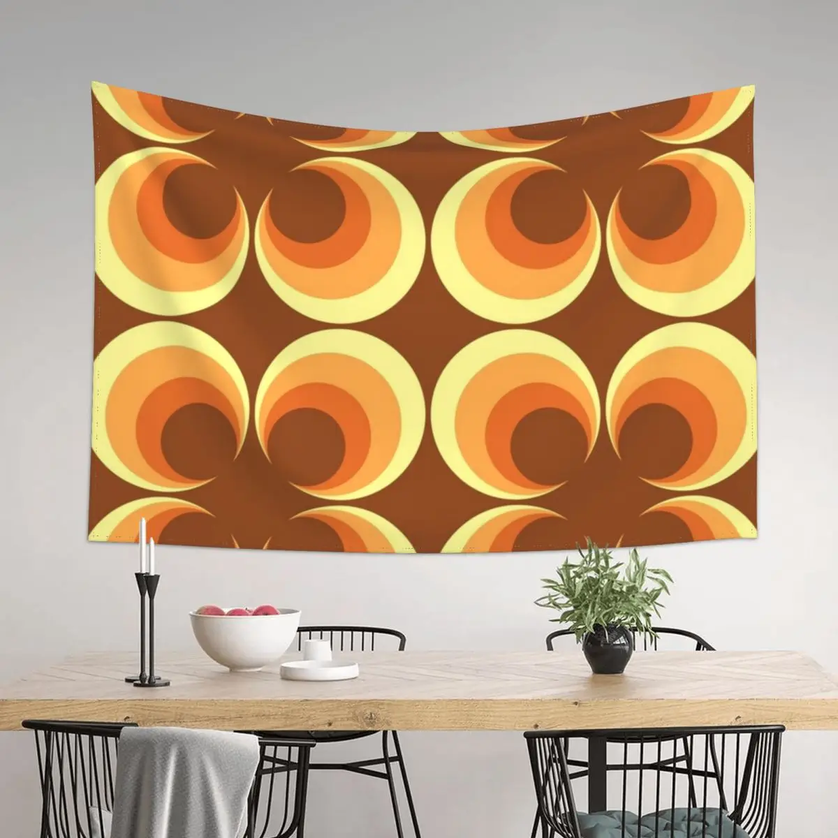 

70's Retro 2 Starburst Tapestry Decoration Room Decoration For Home Decorative Wall On The Wall Tapestry