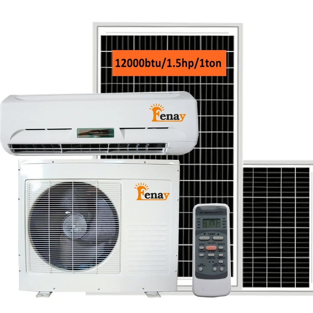 12000BTU 1ton 1.5HP Acdc Solar Powered Split Air Conditioner