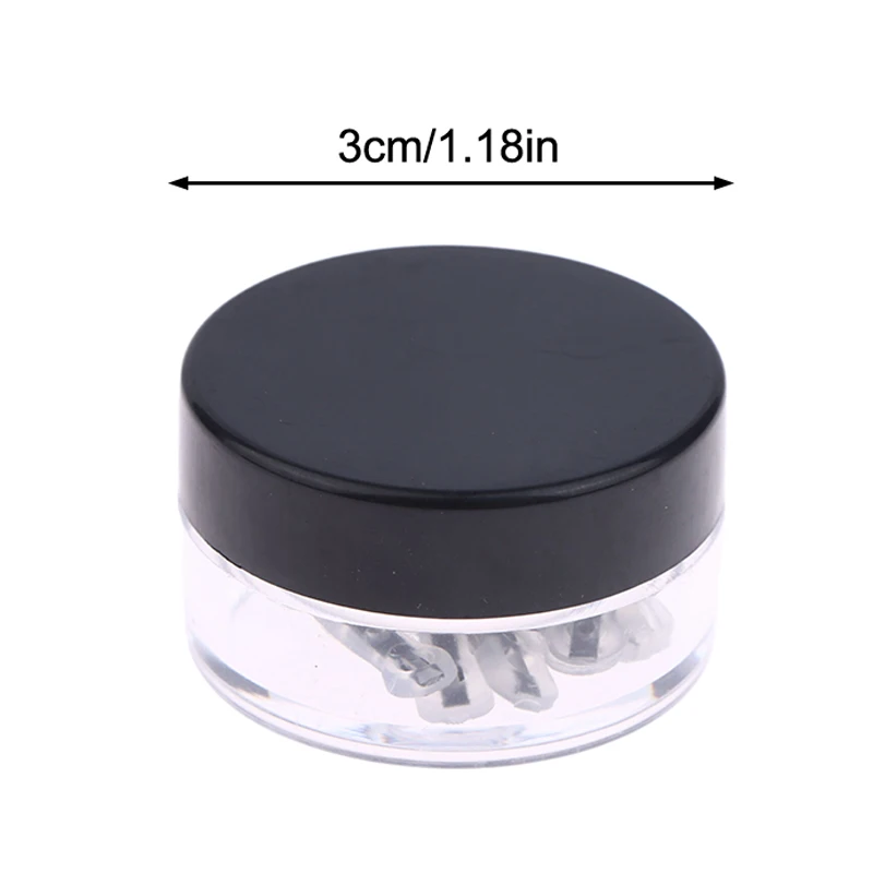 Kit de tratamento de unhas encravadas, 10 peças com 4 vários tamanhos, ferramentas corretoras de unhas encravadas de liga de titânio para corretor de unhas curvadas