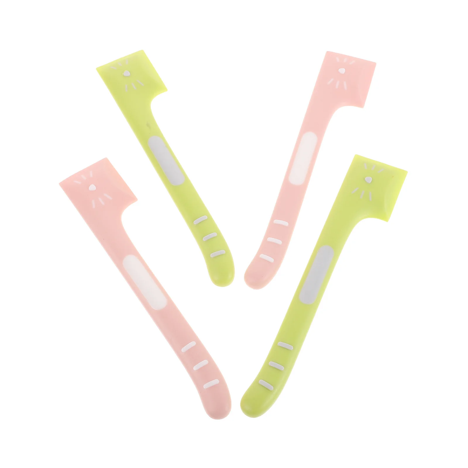 

4Pcs Pet Feeding Spoon for Cats and Dogs - Long Handle Cat Food Spatula Wet Canned Food Scoop Lid Opener Tool Resistant Plastic