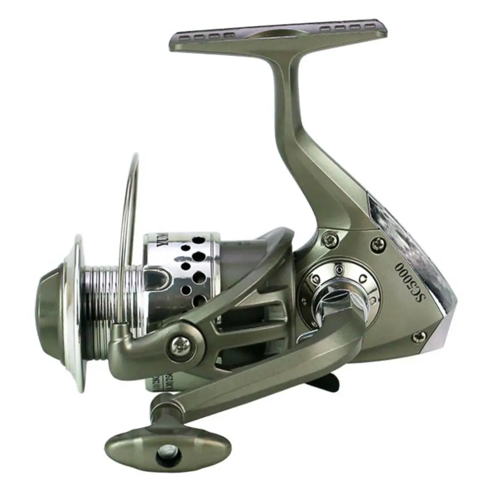 

Aorace Fishing Reel 12 Ball Bearings 5.5 : 1 Fishing Spinning Reel Foldable Exchangable Reel Handle For Fishing SC 1000 - 7000