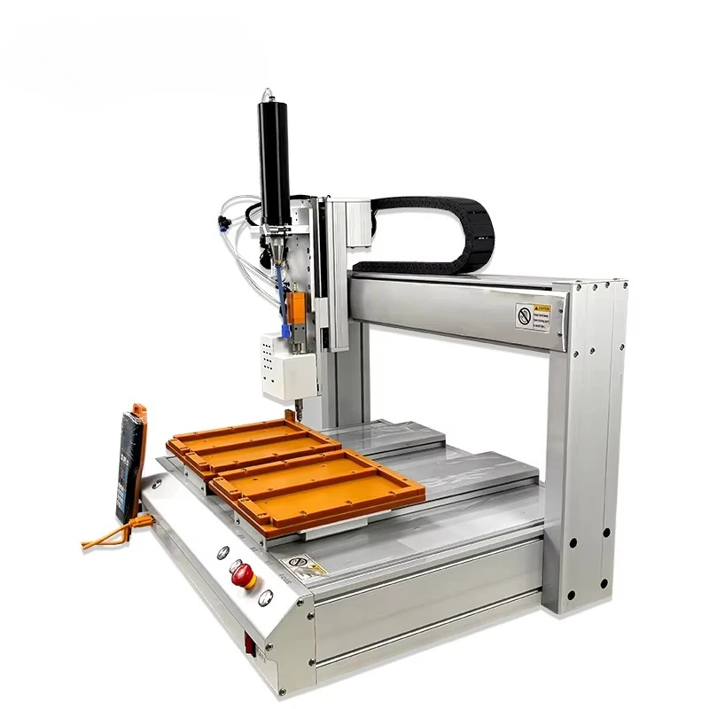 آلة توزيع مع تشغيل شاشة LCD آلة توزيع أوتوماتيكية عالية السرعة لاصق ذوبان ساخن أوتوماتيكي بالكامل