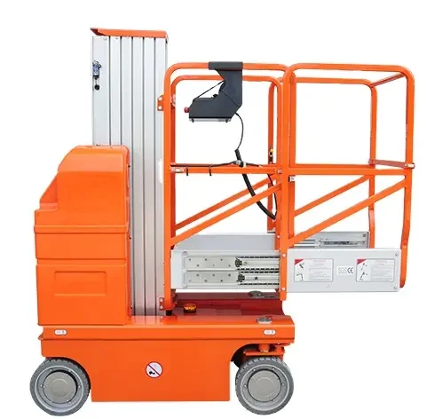 Everlift 150kgs Platform kerja yang ditinggikan semi-elektrik CE ISO Harga bagus Platform angkat gunting Cina Forklift