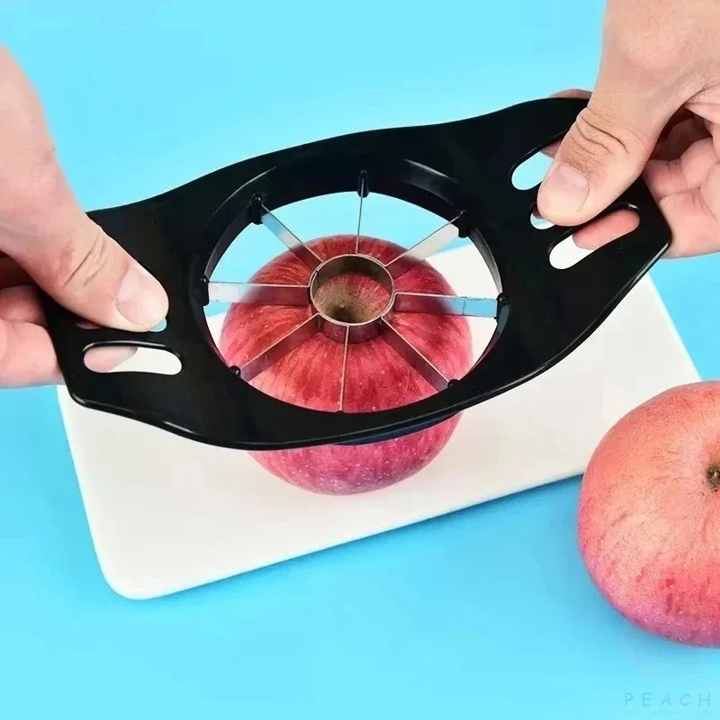 Acero inoxidable para cortar manzanas en segundos con esta 1 pieza