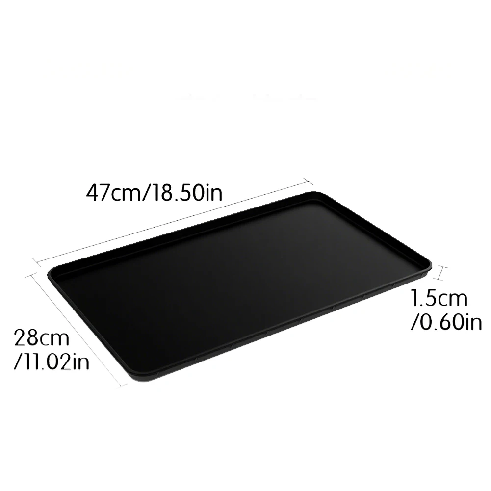 Silikonowa podkładka pod kawę antypoślizgowa pogrubiona mata do suszenia naczyń odporna na ciepło silikonowa tacka podkładka pod ekspres do kawy