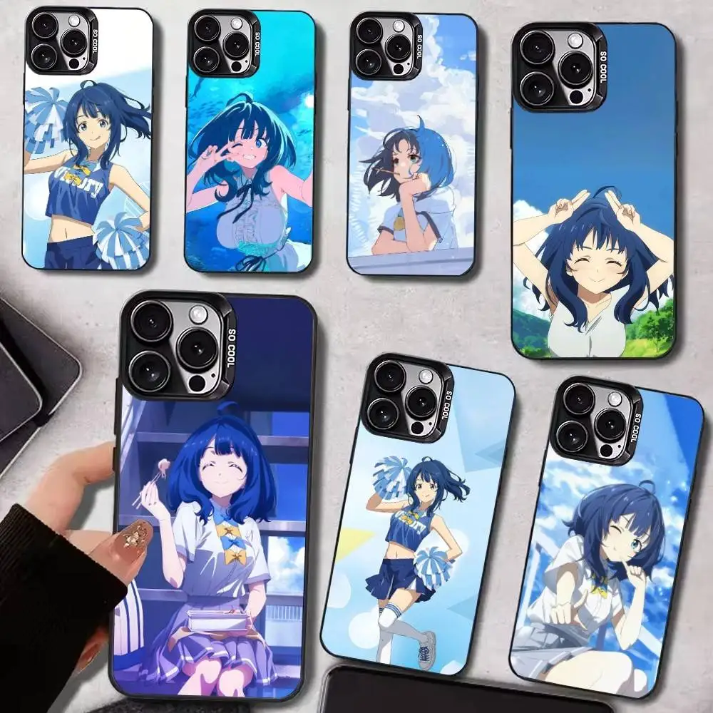 

Anime A-Anna Y-Yanami Phone Case For iPhone17,16,15,14,13,12,11 Plus,Pro Max Black Candy Matte Shockproof Cover