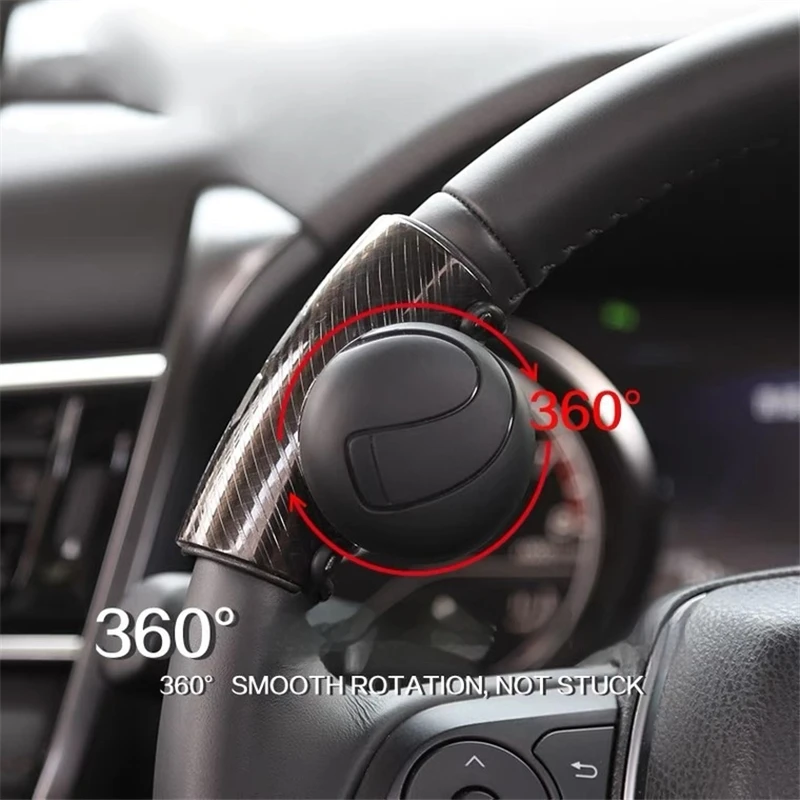 Универсальная ручка-спиннер рулевого колеса, 360-градусный шарикоподшипник, ручка питания автомобиля, усилитель, аксессуар для помощника вождения автомобиля Универсальная ручка-спиннер рулевого колеса, 360-градусный шарикоподшипник, ручка питания автомобиля, усилитель, аксессуар для помощника вождения автомобиля