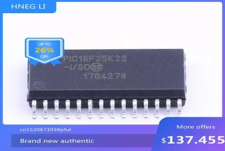 

100% NEW NEW 10PCS/LOT PIC18F25K22-I/SO 18F25K22 SOP28 MODULE new in stock NEW