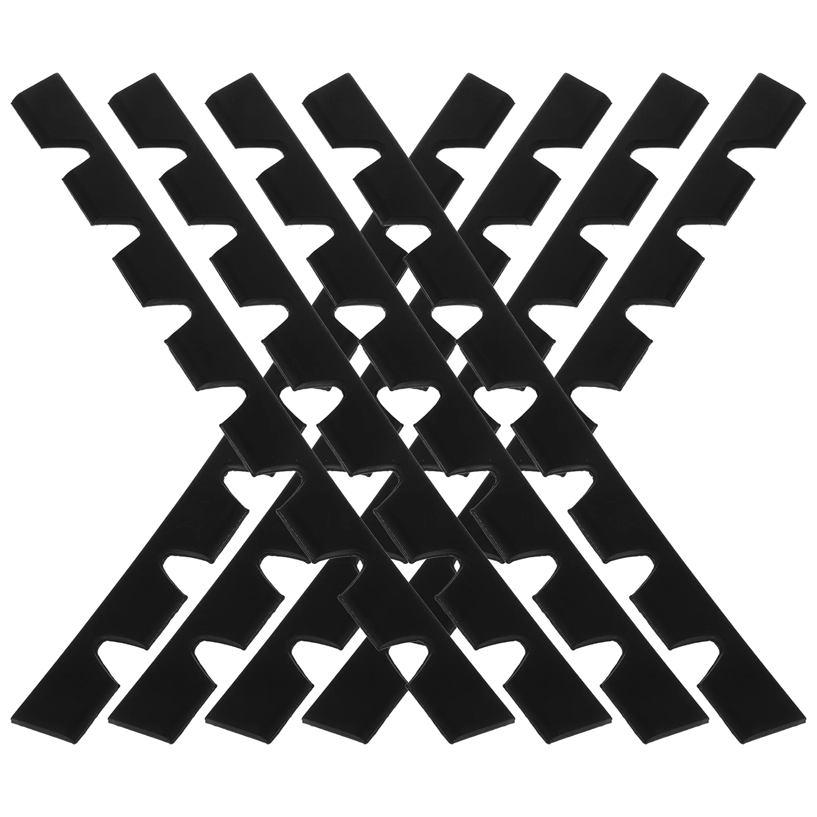 8pcs Car Front Bumper Protector Kit Durable Anti- Universal Fit For Suv Auto Bumper Protector Skid Plate